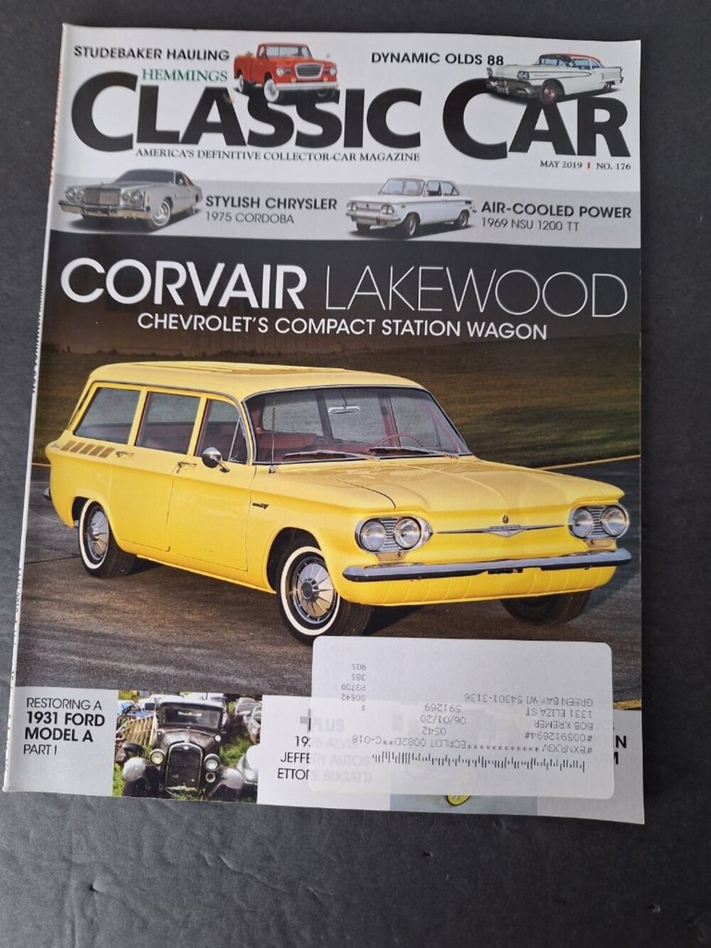 HEMMINGS CLASSIC CAR MAGAZINES - ALL TWELVE 2019 ISSUES - ALL IN GOOD SHAPE - Picture 8 of 14
